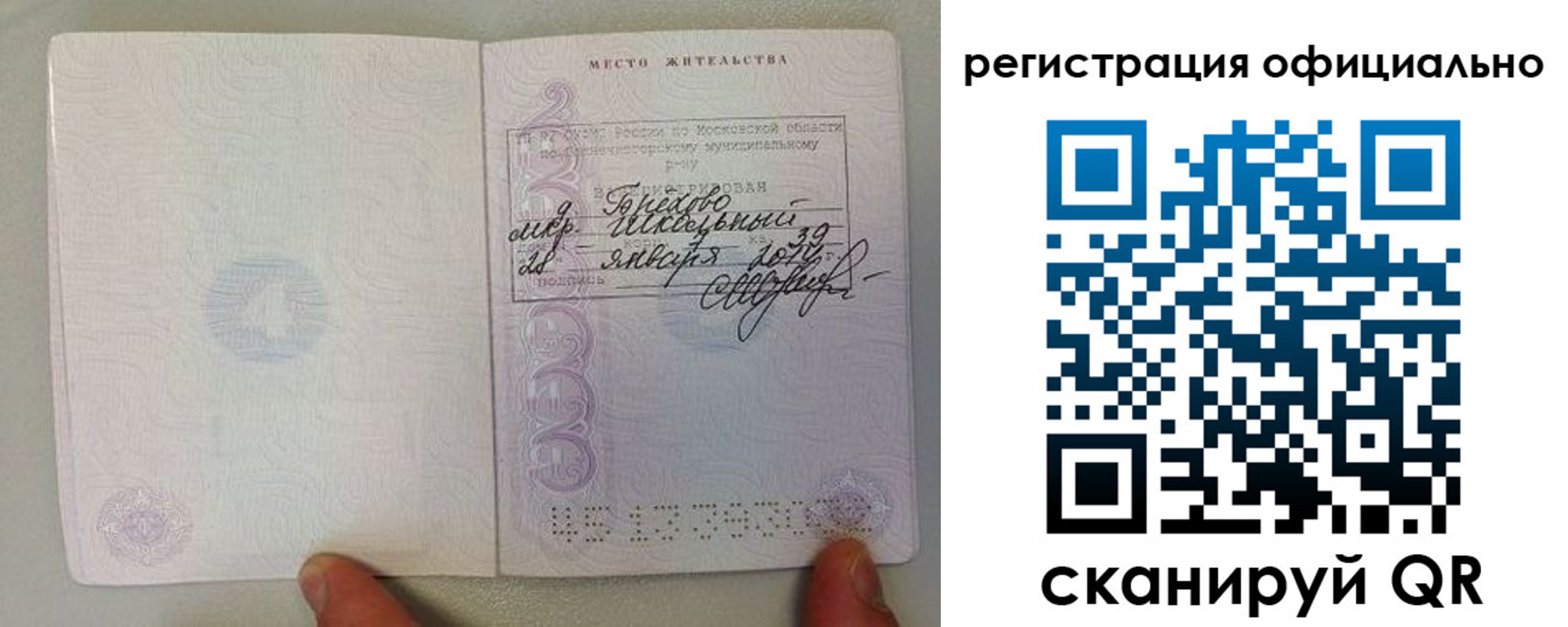 прописка штамп в Белгородской области